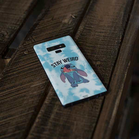 Disney Lilo and Stitch Stay Weird Galaxy Note 9 Skin