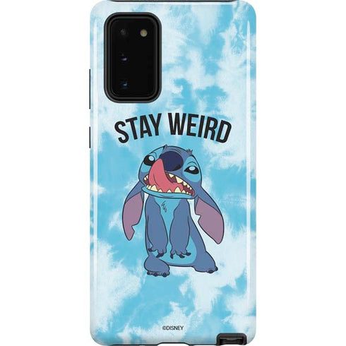 Disney Lilo and Stitch Stay Weird Galaxy Note20 5G Pro Case