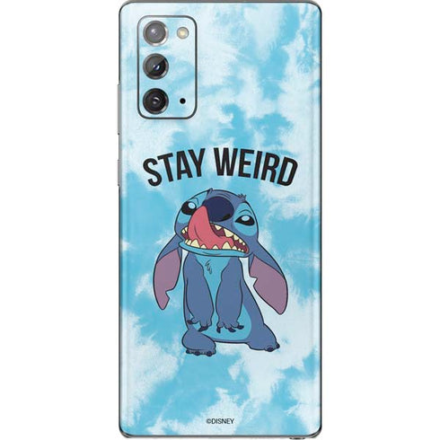 Disney Lilo and Stitch Stay Weird Galaxy Note20 5G Skin