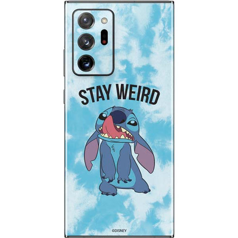Disney Lilo and Stitch Stay Weird Galaxy Note20 Ultra 5G Skin