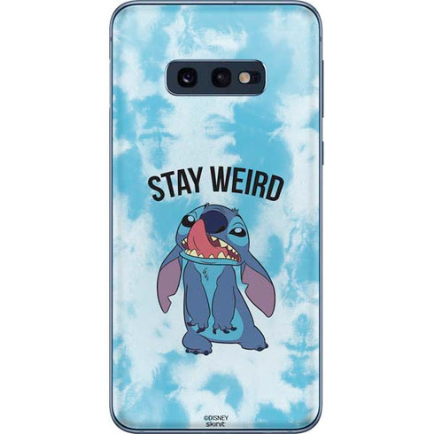Disney Lilo and Stitch Stay Weird Galaxy S10e Skin