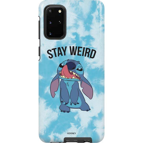 Disney Lilo and Stitch Stay Weird Galaxy S20 Plus Pro Case