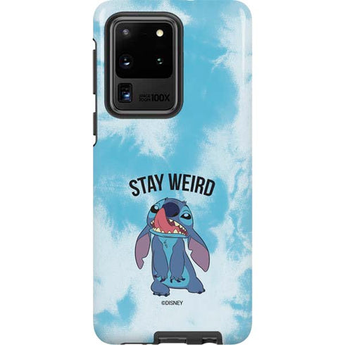 Disney Lilo and Stitch Stay Weird Galaxy S20 Ultra 5G Pro Case