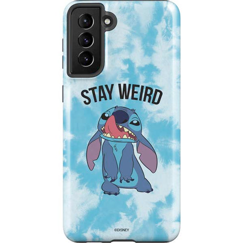 Disney Lilo and Stitch Stay Weird Galaxy S21 FE Pro Case