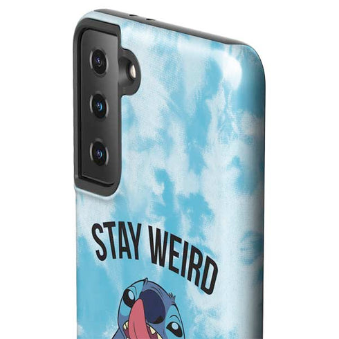 Disney Lilo and Stitch Stay Weird Galaxy S21 FE Pro Case