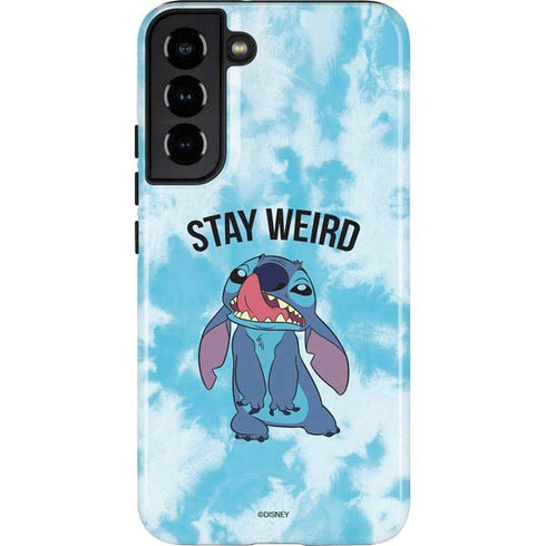 Disney Lilo and Stitch Stay Weird Galaxy S22 Plus Pro Case