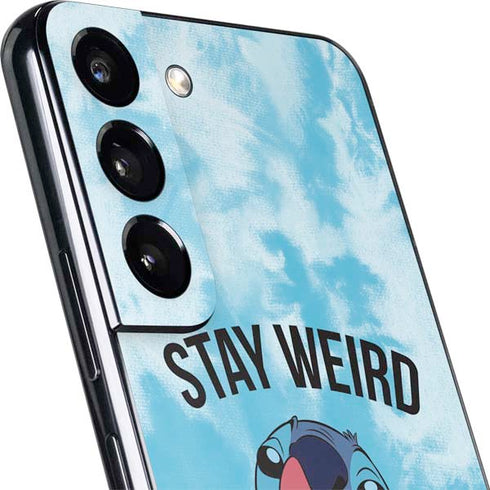 Disney Lilo and Stitch Stay Weird Galaxy S22 Plus Skin