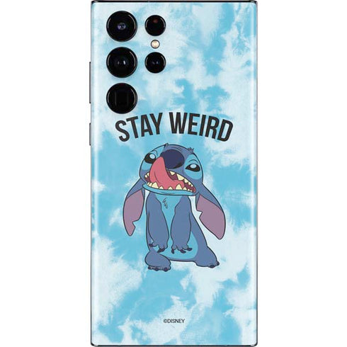 Disney Lilo and Stitch Stay Weird Galaxy S22 Ultra Skin