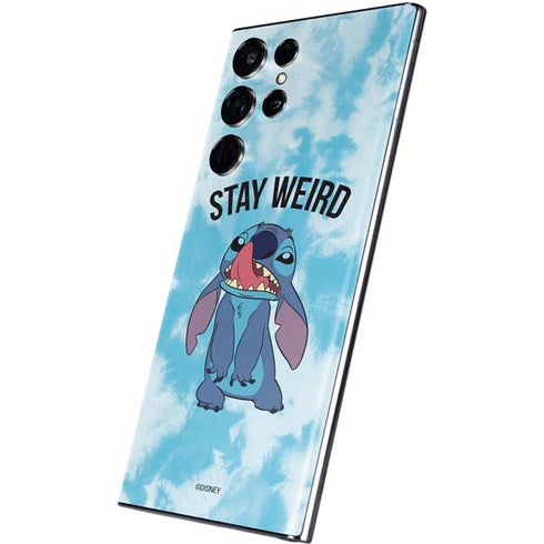 Disney Lilo and Stitch Stay Weird Galaxy S22 Ultra Skin