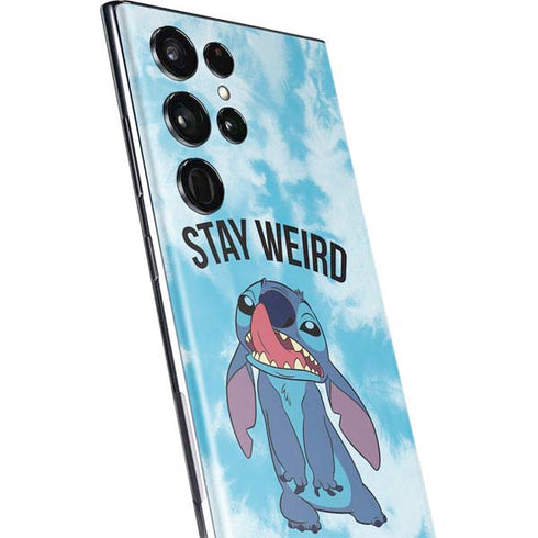 Disney Lilo and Stitch Stay Weird Galaxy S22 Ultra Skin
