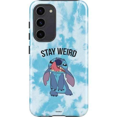 Disney Lilo and Stitch Stay Weird Galaxy S23 Plus Pro Case