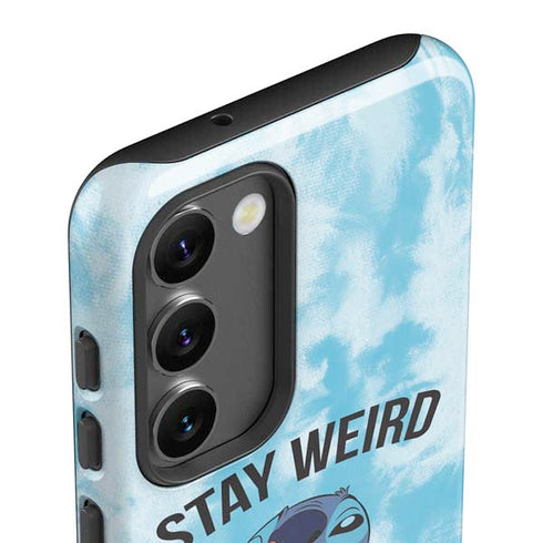 Disney Lilo and Stitch Stay Weird Galaxy S23 Plus Pro Case