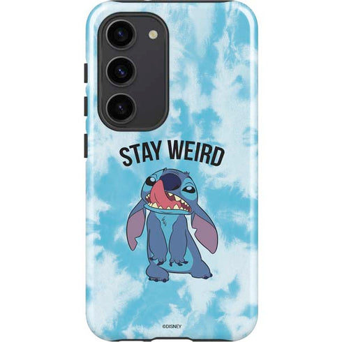 Disney Lilo and Stitch Stay Weird Galaxy S23 Pro Case