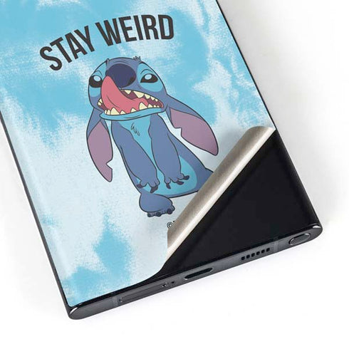 Disney Lilo and Stitch Stay Weird Galaxy S23 Ultra Skin