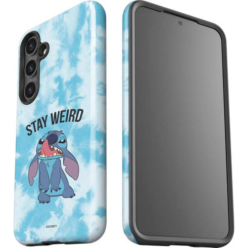 Disney Lilo and Stitch Stay Weird Galaxy S24 Impact Case
