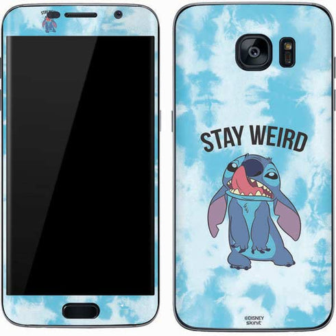Disney Lilo and Stitch Stay Weird Galaxy S7 Skin
