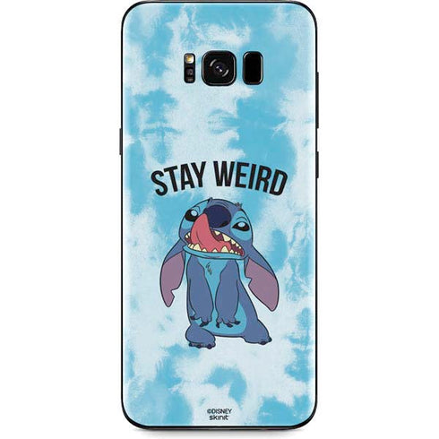 Disney Lilo and Stitch Stay Weird Galaxy S8 Skin
