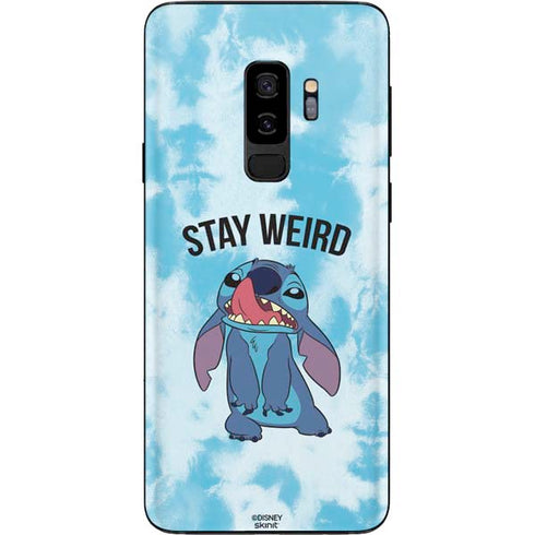 Disney Lilo and Stitch Stay Weird Galaxy S9 Plus Skin