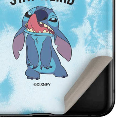 Disney Lilo and Stitch Stay Weird Galaxy Z Flip Skin