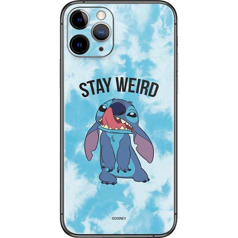 Disney Lilo and Stitch Stay Weird iPhone 11 Pro Skin
