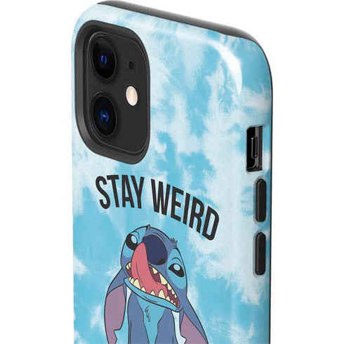 Disney Lilo and Stitch Stay Weird iPhone 12 Impact Case