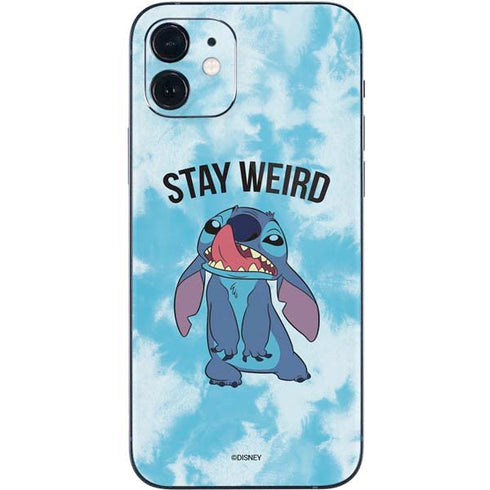 Disney Lilo and Stitch Stay Weird iPhone 12 Mini Skin
