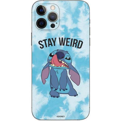 Disney Lilo and Stitch Stay Weird iPhone 12 Pro Skin