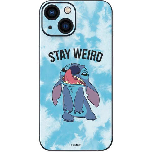 Disney Lilo and Stitch Stay Weird iPhone 13 Mini Skin