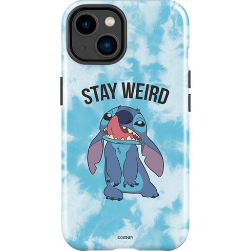 Disney Lilo and Stitch Stay Weird iPhone 15 Plus Impact Case