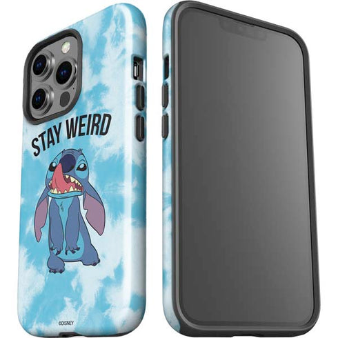 Disney Lilo and Stitch Stay Weird iPhone 15 Pro Impact Case