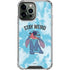 Disney Lilo and Stitch Stay Weird iPhone 14 Pro Max Clear Case
