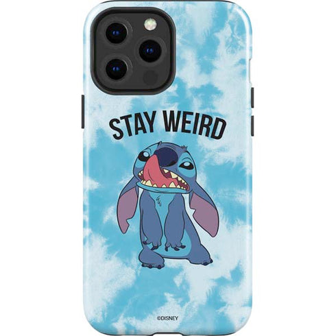 Disney Lilo and Stitch Stay Weird iPhone 15 Pro Max Impact Case