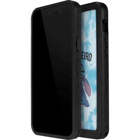 Disney Lilo and Stitch Stay Weird iPhone 14 Pro Max Waterproof Case