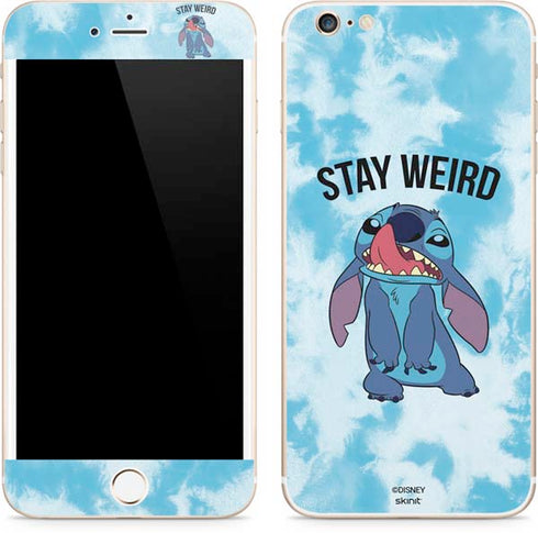 Disney Lilo and Stitch Stay Weird iPhone 6/6s Plus Skin