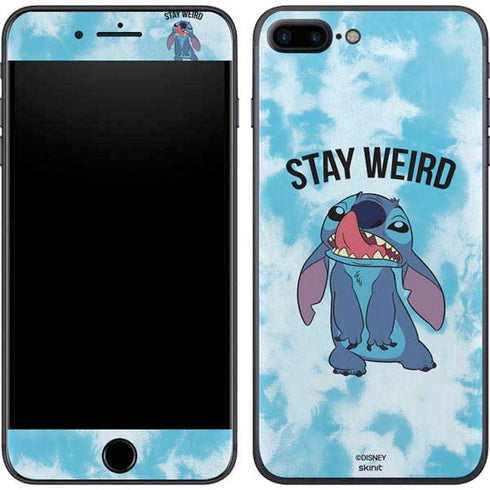 Disney Lilo and Stitch Stay Weird iPhone 7 Plus Skin