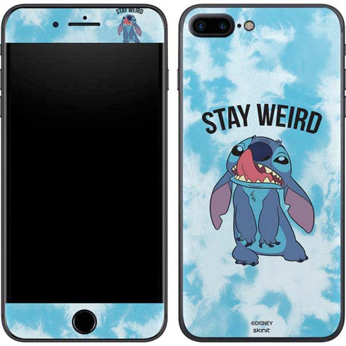 Disney Lilo and Stitch Stay Weird iPhone 8 Plus Skin