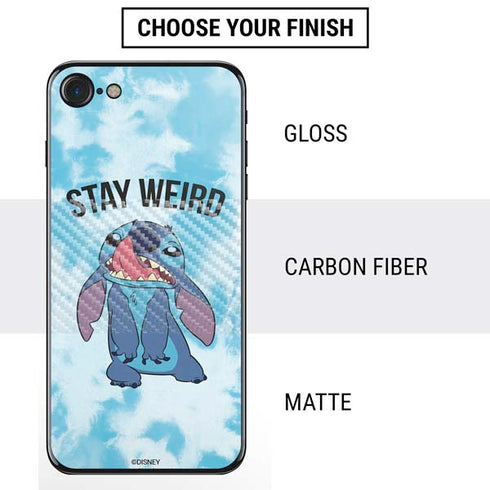 Disney Lilo and Stitch Stay Weird iPhone SE (2nd & 3rd Gen) Skin