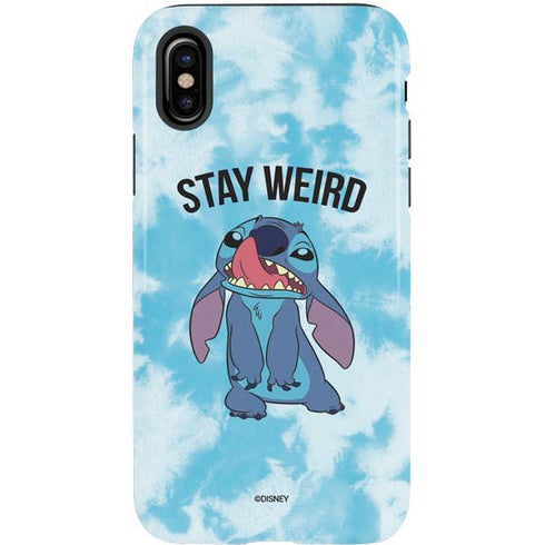Disney Lilo and Stitch Stay Weird iPhone X Pro Case