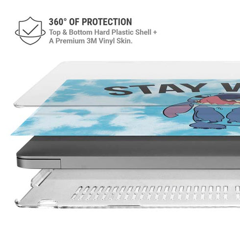 Disney Lilo and Stitch Stay Weird MacBook Pro 16in (2021-25) Case plus Skin