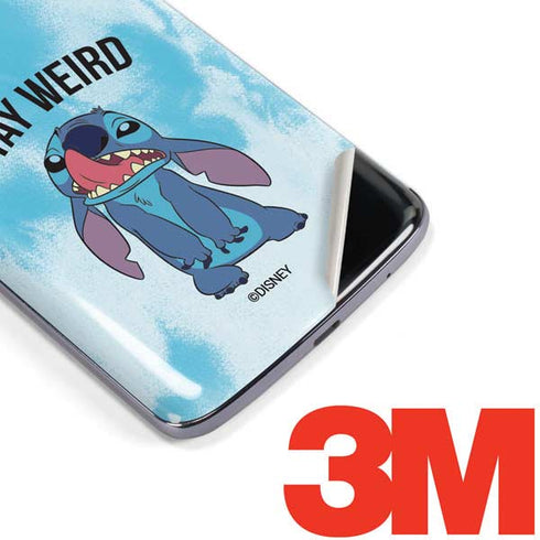 Disney Lilo and Stitch Stay Weird Moto E5 Plus Skin