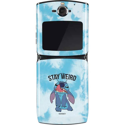 Disney Lilo and Stitch Stay Weird Motorola RAZR Skin