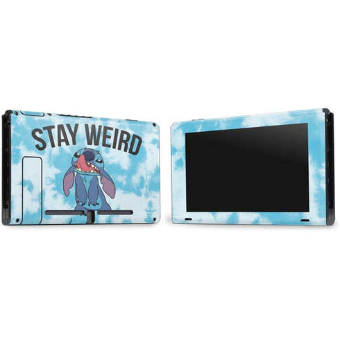 Disney Lilo and Stitch Stay Weird Nintendo Switch Bundle Skin