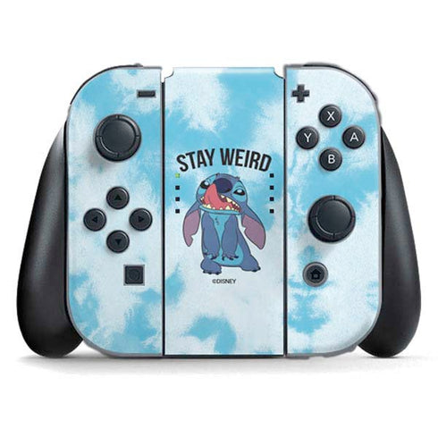 Disney Lilo and Stitch Stay Weird Nintendo Switch (2017-2021) Joy-Con Controller Skin