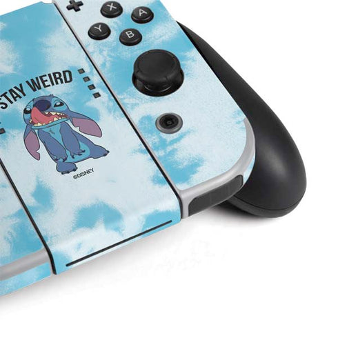 Disney Lilo and Stitch Stay Weird Nintendo Switch OLED (2021) Skin