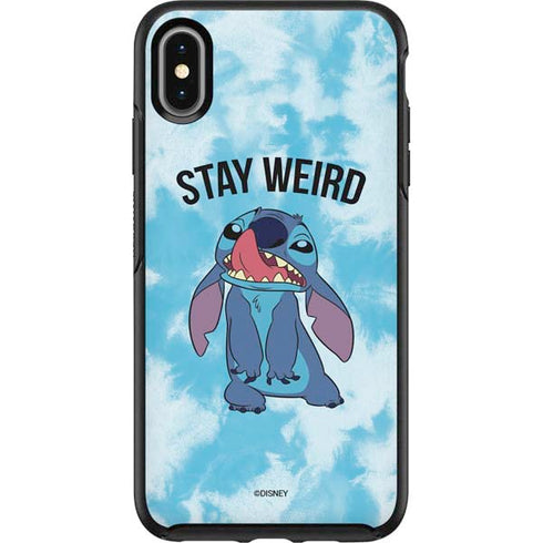 Disney Lilo and Stitch Stay Weird Otterbox Symmetry iPhone Skin