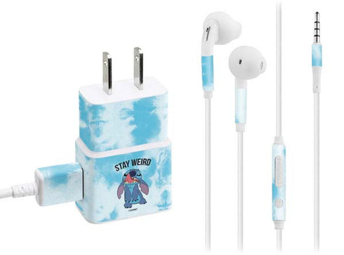 Disney Lilo and Stitch Stay Weird Phone Charger Skin