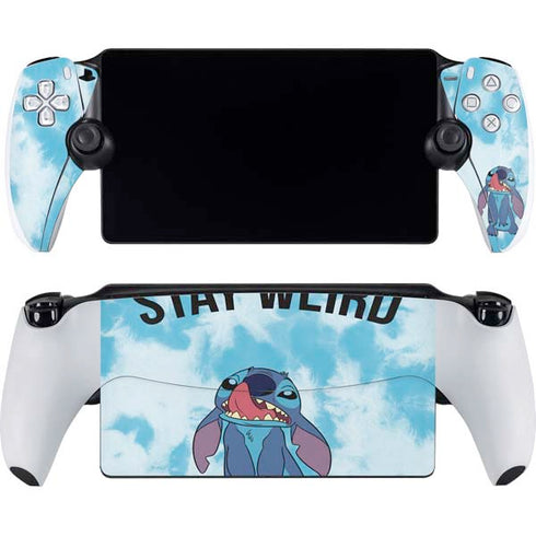 Disney Lilo and Stitch Stay Weird PlayStation Portal Remote Player Skin