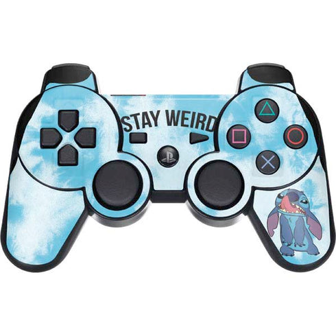 Disney Lilo and Stitch Stay Weird PS3 Dual Shock wireless controller Skin