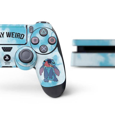 Disney Lilo and Stitch Stay Weird PS4 Slim Bundle Skin