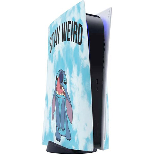 Disney Lilo and Stitch Stay Weird PS5 Console Skin